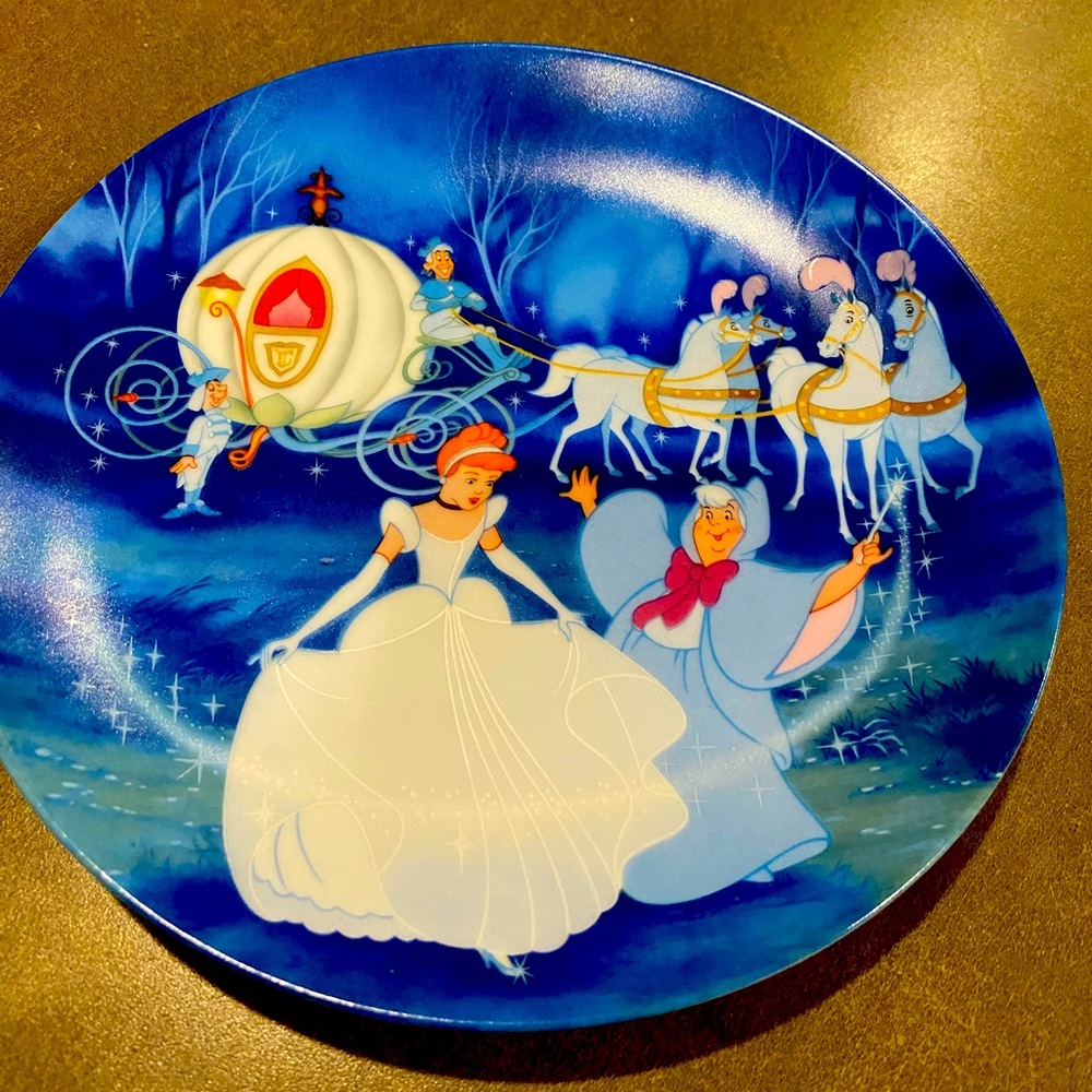 Cinderella decorator plate